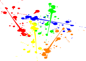 paint splatter